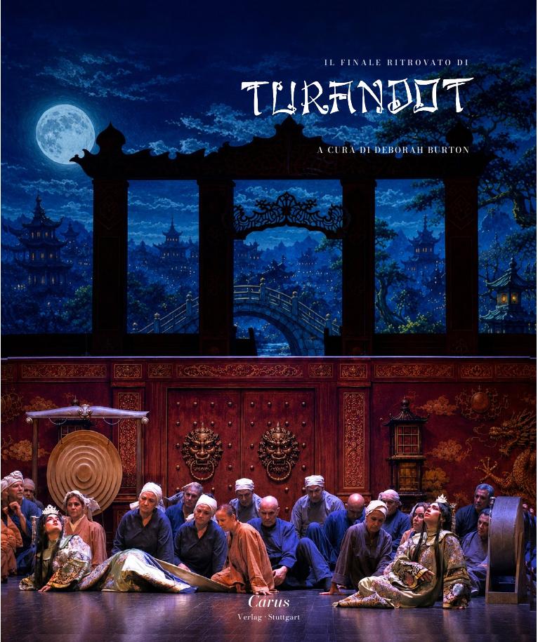 Copertina del catalogo Il finale ritrovato di Turandot, a cura di Deborah Burton